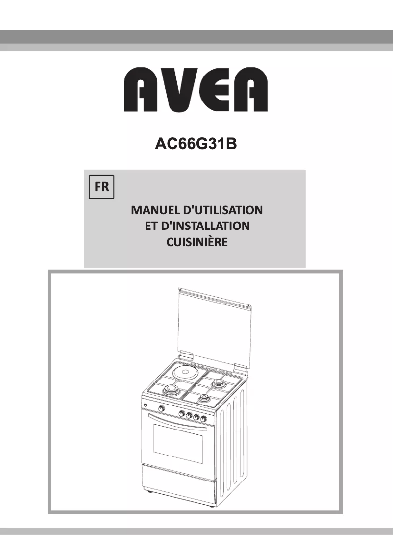 Imagen de la primera página del manual del dispositivo AC66G31B