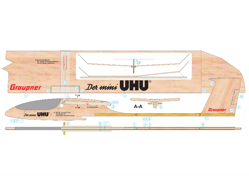 Imagen de la primera página del manual del dispositivo Der mini UHU