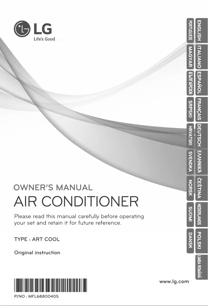 Página 1 del manual Manual de usuario LG ARNU05GSBW4