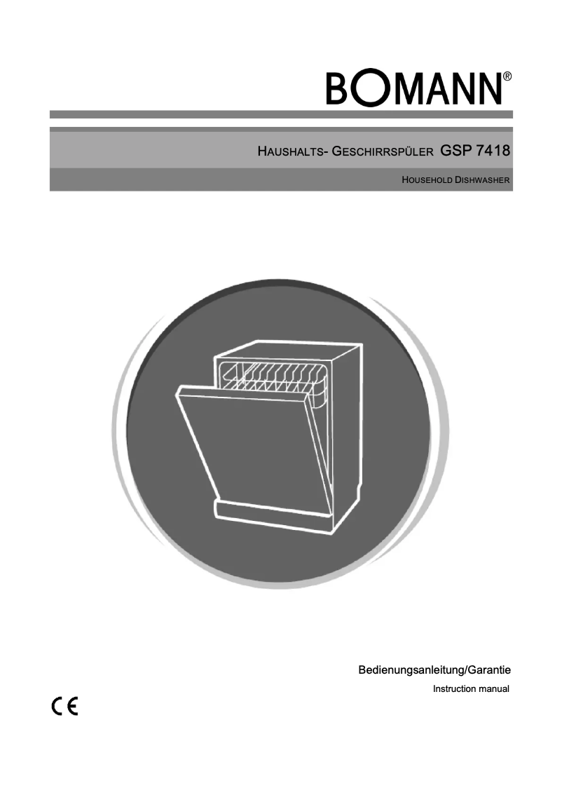 Imagen de la primera página del manual del dispositivo GSP 741