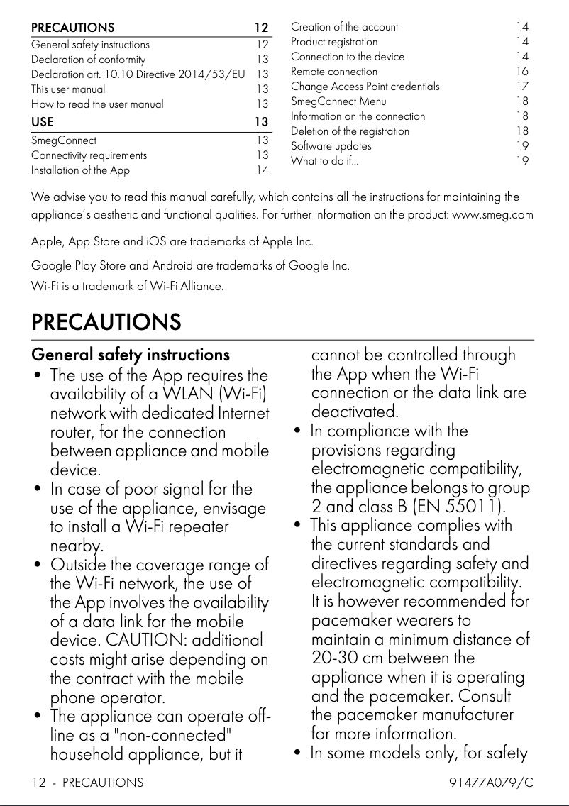 Imagen de la primera página del manual del dispositivo SOA4606WM2PNR