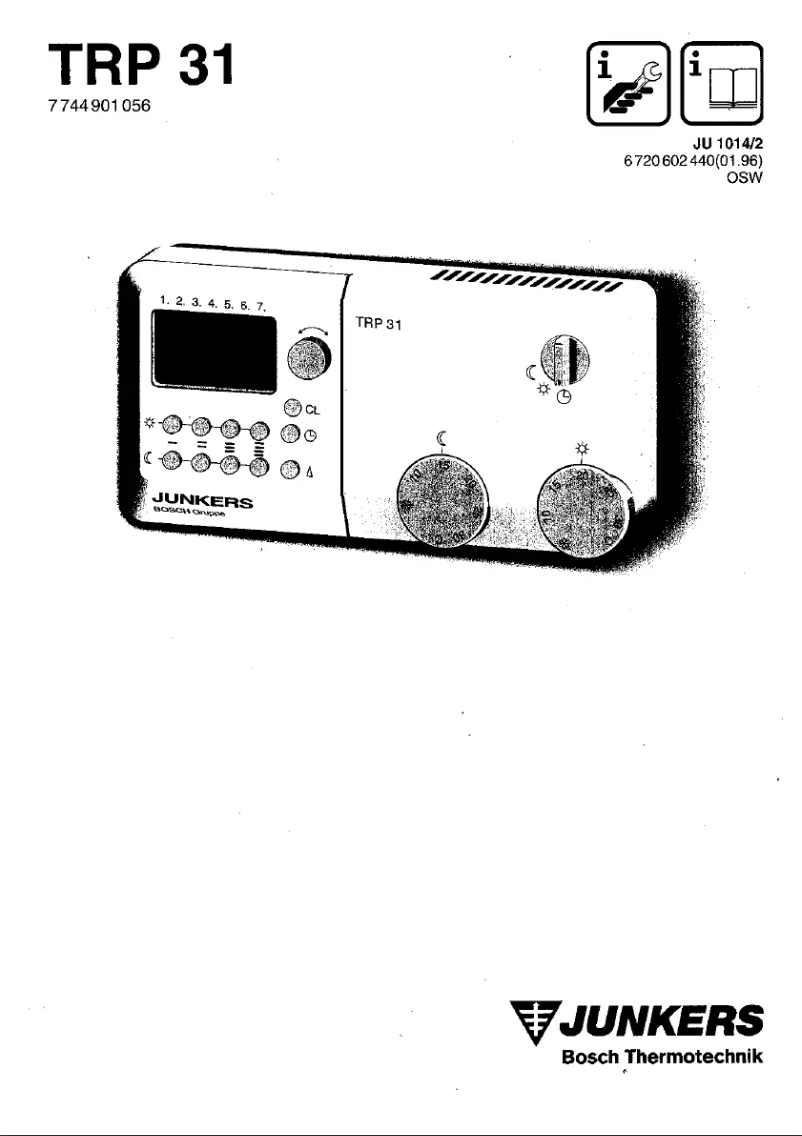 Imagen de la primera página del manual del dispositivo TRP 31