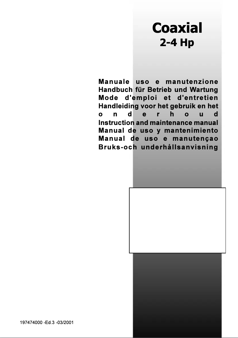 Página 1 del manual Manual de usuario Fini Corsair 255-M