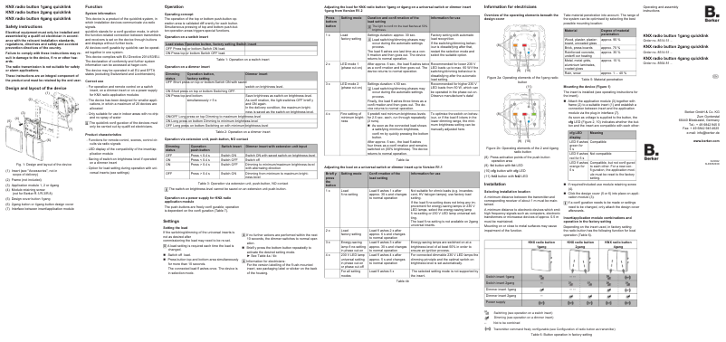 Imagen de la primera página del manual del dispositivo 85145185