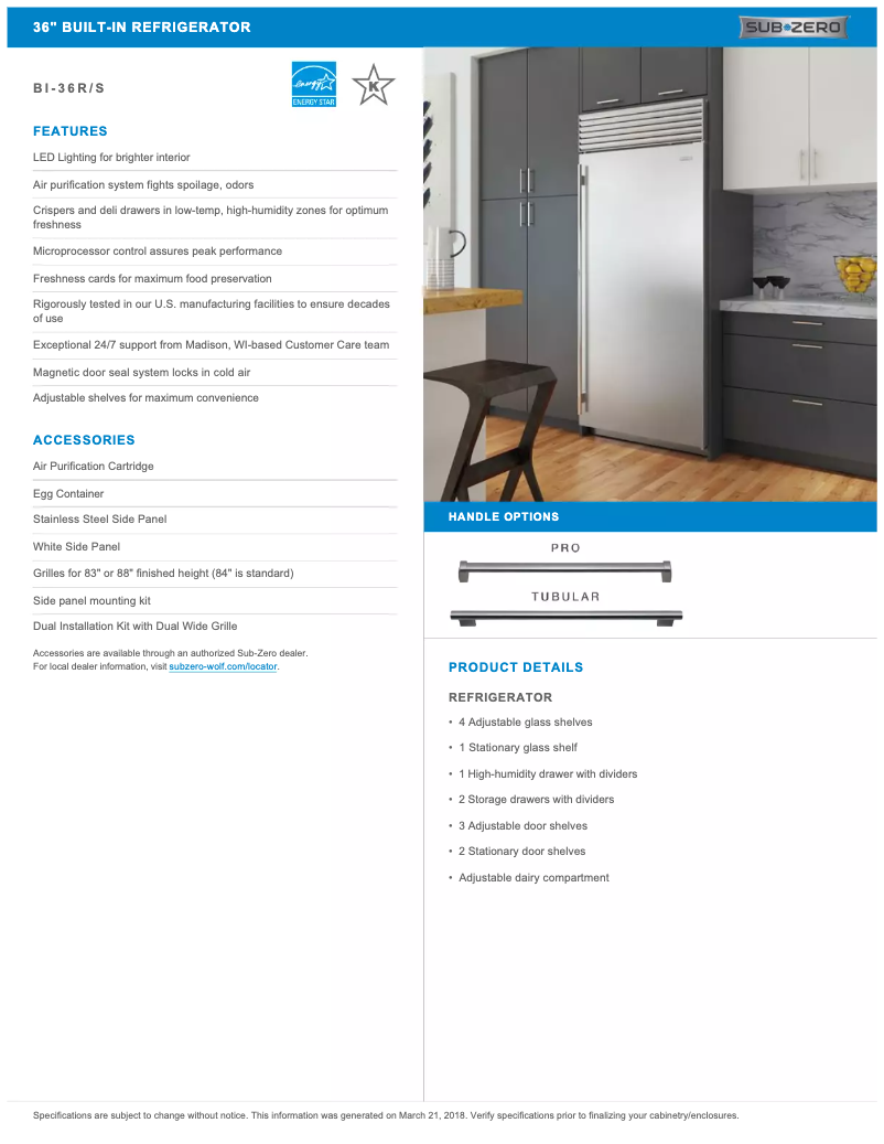 Imagen de la primera página del manual del dispositivo BI-36R/S/TH-RH