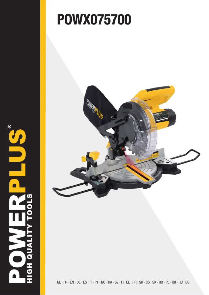 Página 1 del manual Manual de usuario PowerPlus POWX075700