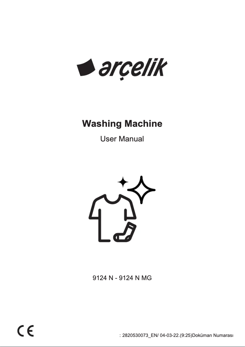 Página 1 del manual Manual de usuario Arçelik 9124 N