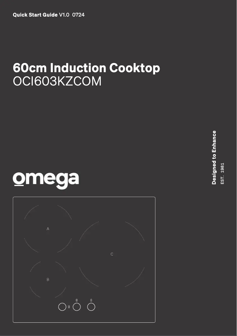 Imagen de la primera página del manual del dispositivo OCI603KZCOM