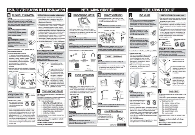 Imagen de la primera página del manual del dispositivo WM6700HBA