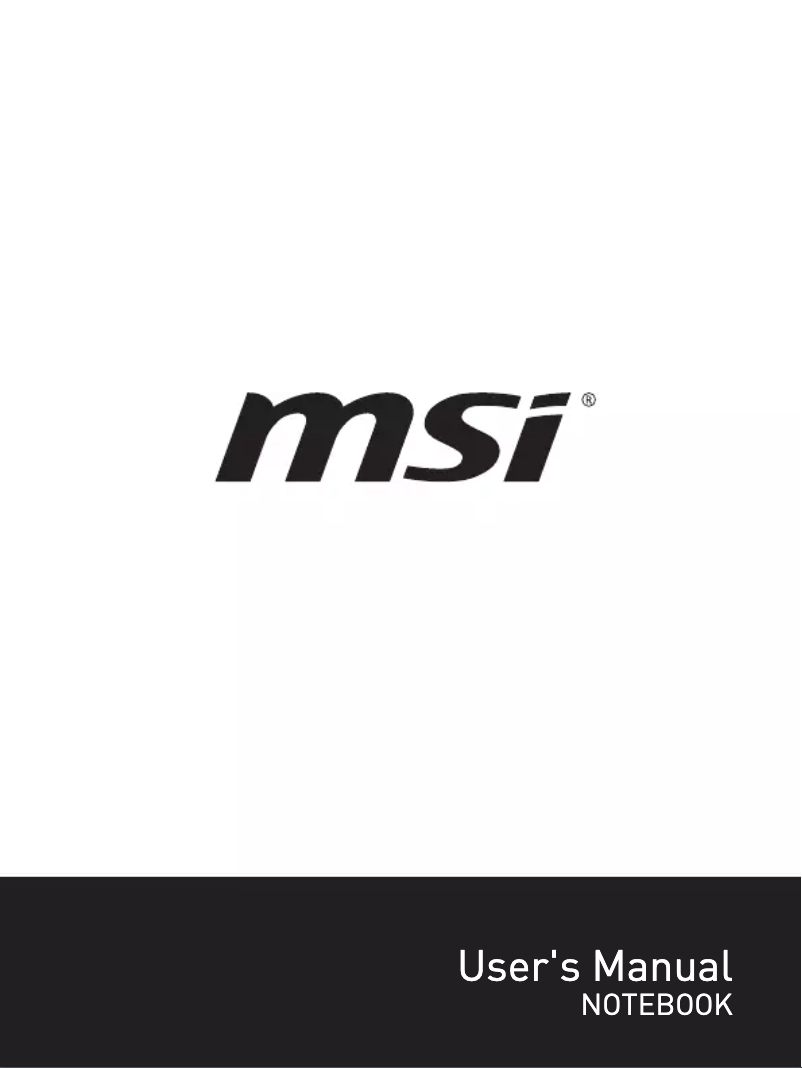 Página nº 1 - Manual de usuario MSI Creator 15M