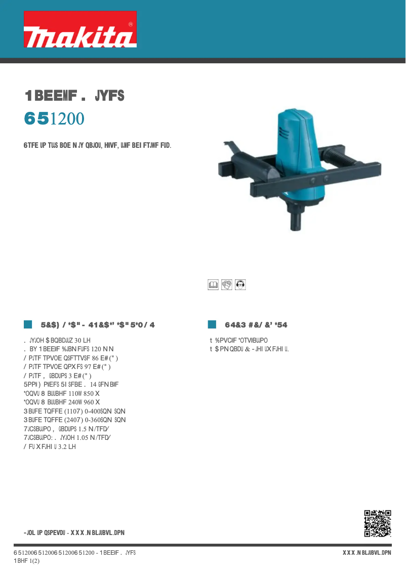Imagen de la primera página del manual del dispositivo UT1200