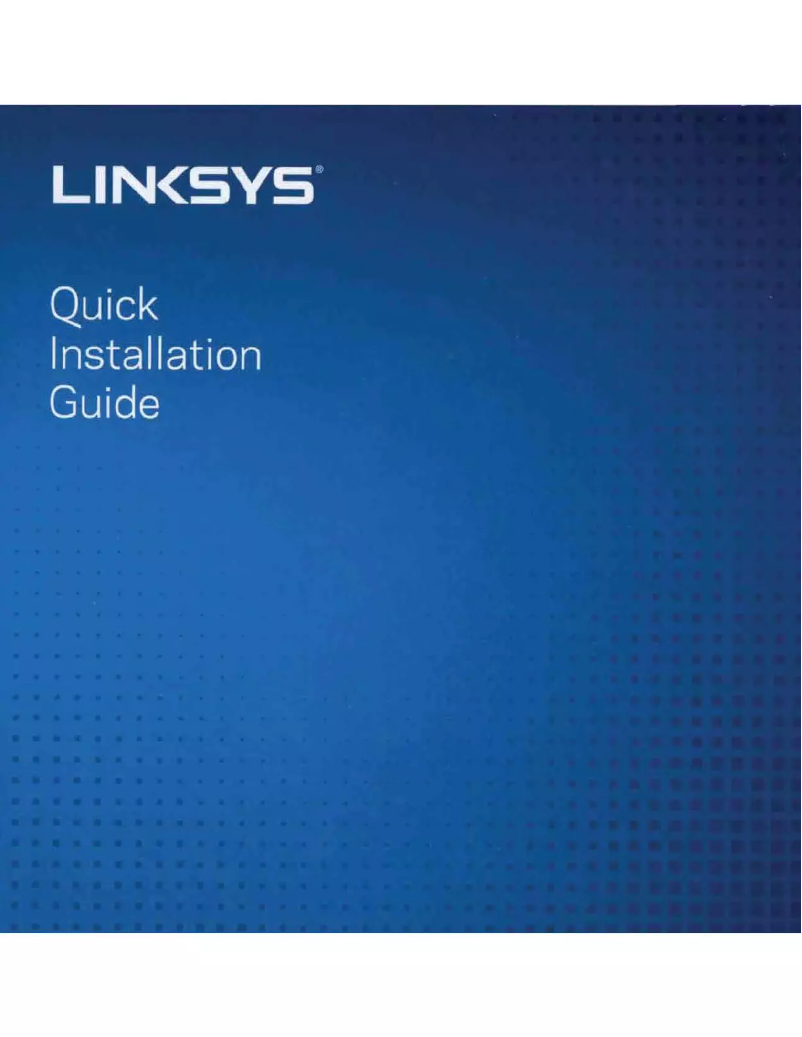 Página 1 del manual Manual de usuario Linksys SE3008