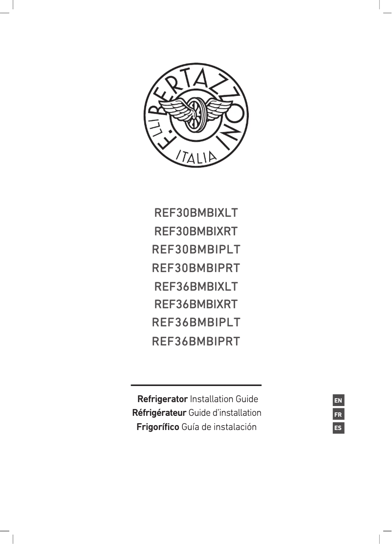 Imagen de la primera página del manual del dispositivo REF30BMBIPRT