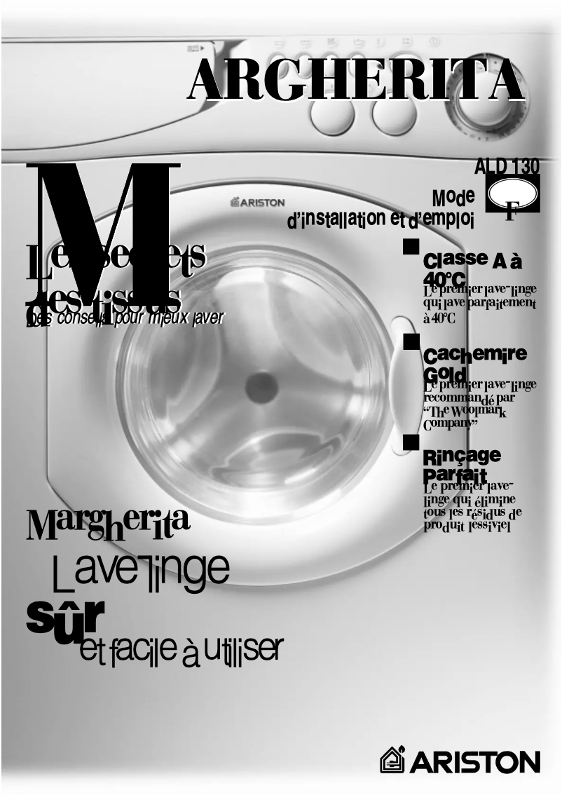 Imagen de la primera página del manual del dispositivo ALD 130