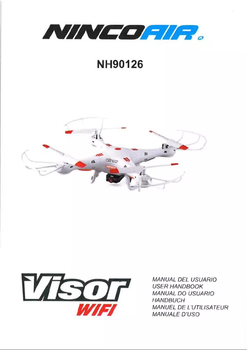 Imagen de la primera página del manual del dispositivo Nincoair Quadrone Visor NN90126