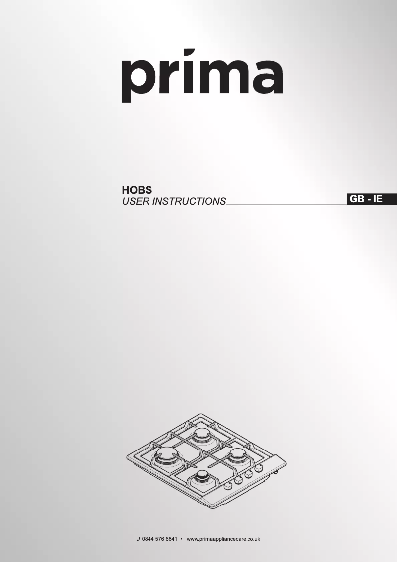 Página 1 del manual Manual de usuario Prima PRGH100