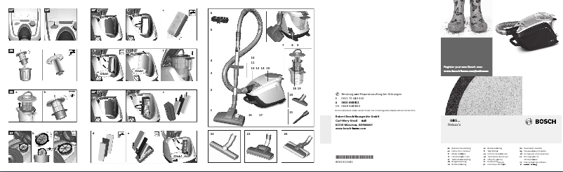 Imagen de la primera página del manual del dispositivo BGS51842