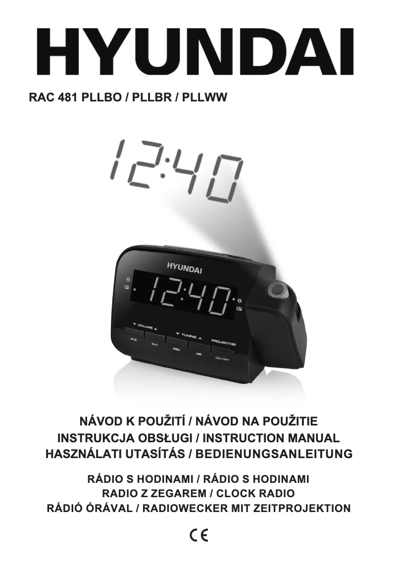 Imagen de la primera página del manual del dispositivo RAC 481 PLLBO