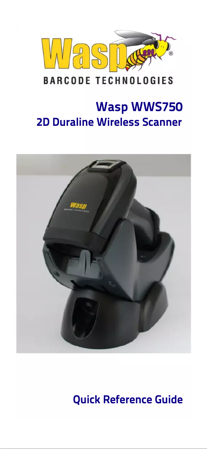 Página 1 del manual Manual de usuario Wasp WWS750