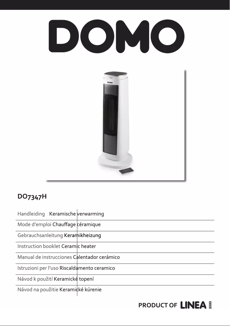 Página 1 del manual Manual de usuario Domo DO7347H