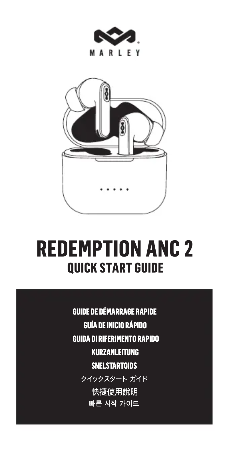 Imagen de la primera página del manual del dispositivo Redemption ANC 2