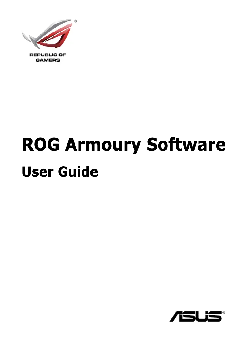 Página nº 1 - Manual de usuario Asus ROG STRIX Impact