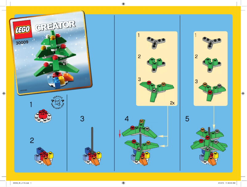 Imagen de la primera página del manual del dispositivo Christmas Tree