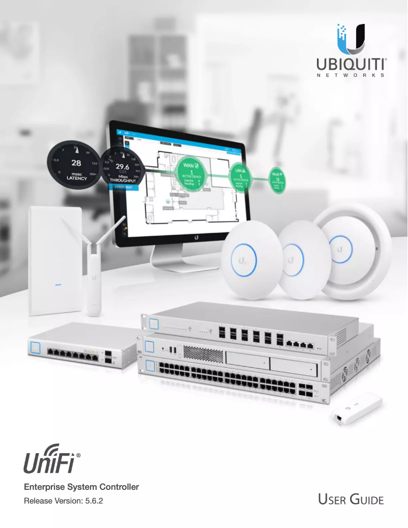 Imagen de la primera página del manual del dispositivo UniFi HD In-Wall