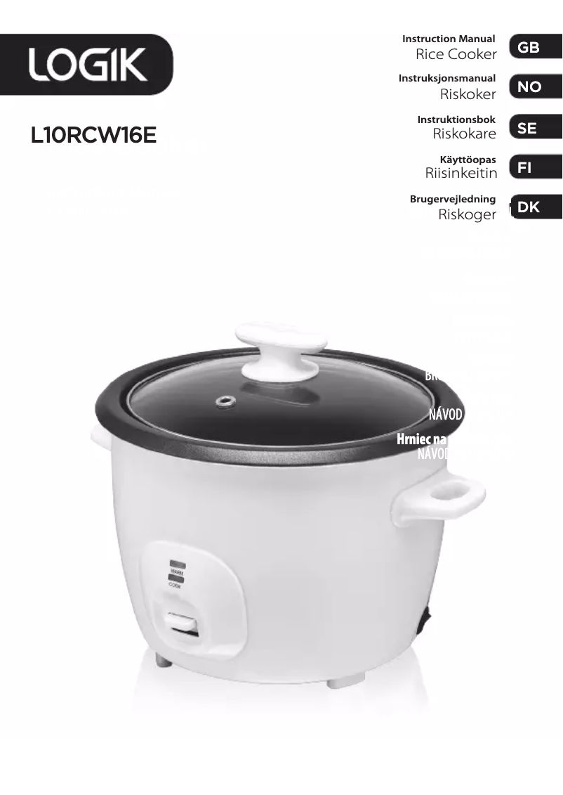 Página nº 1 - Manual de usuario Logik L10RCW16E