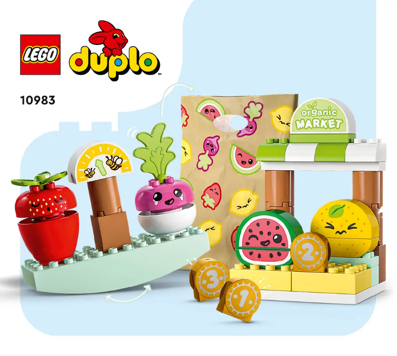 Página 1 del manual Instrucciones visuales Lego Duplo 10983