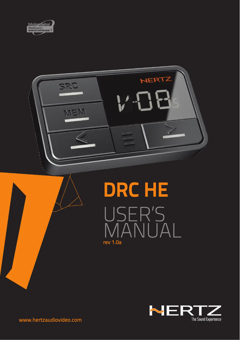 Página 1 del manual Manual de usuario Hertz DRC HE