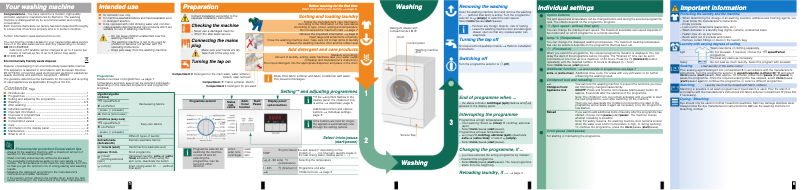 Imagen de la primera página del manual del dispositivo WM10E277EE