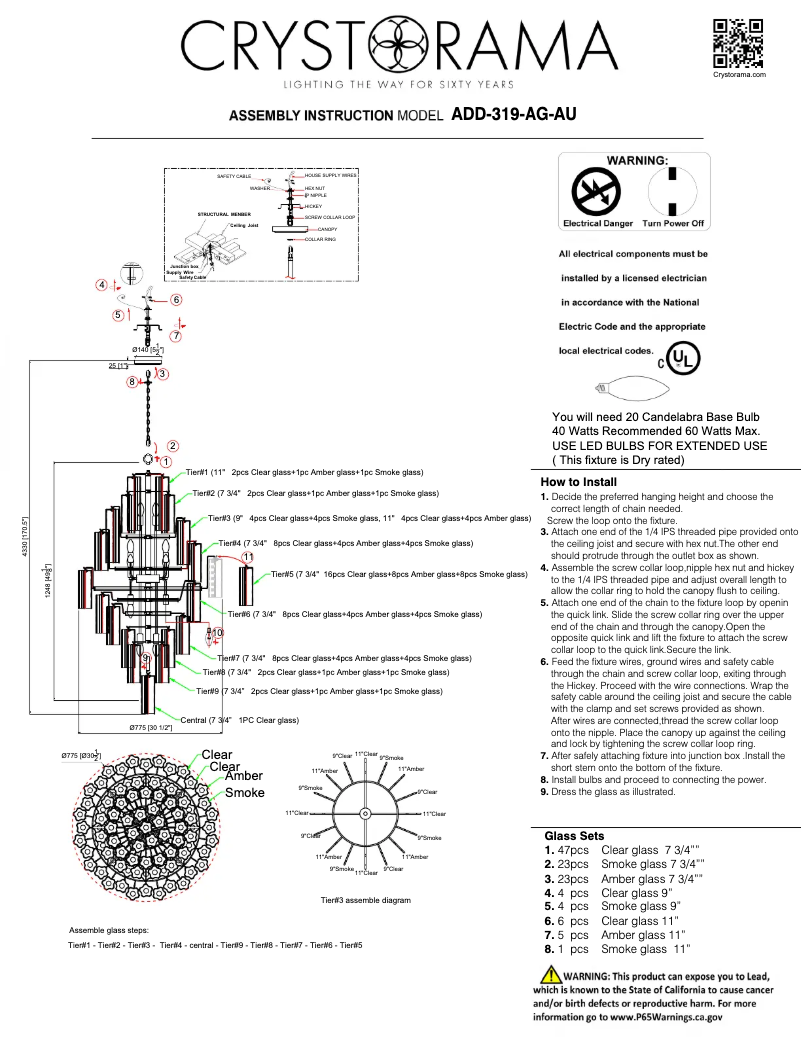 Imagen de la primera página del manual del dispositivo Addis ADD-319-AG-AU