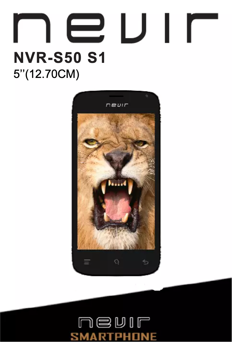 Imagen de la primera página del manual del dispositivo NVR-S50 S1
