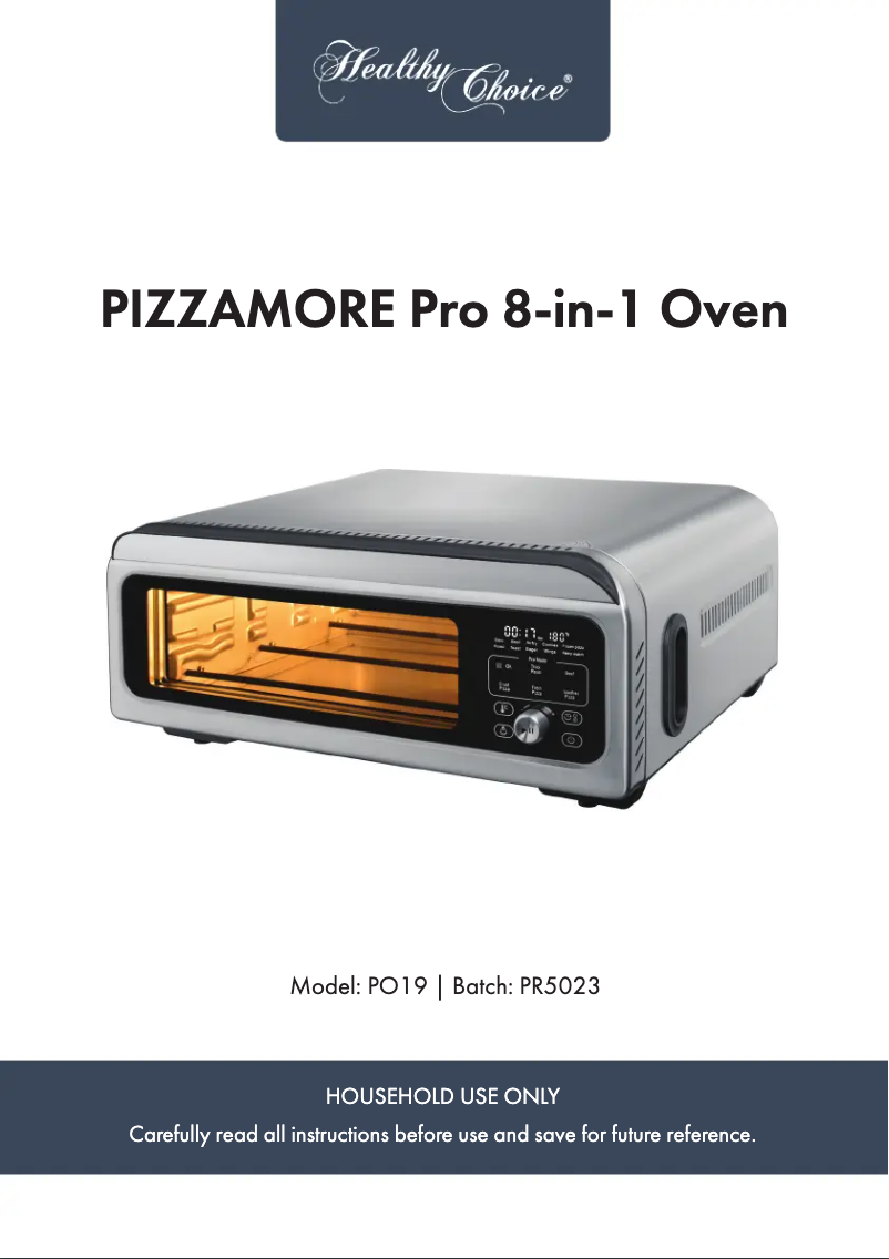 Imagen de la primera página del manual del dispositivo PO19