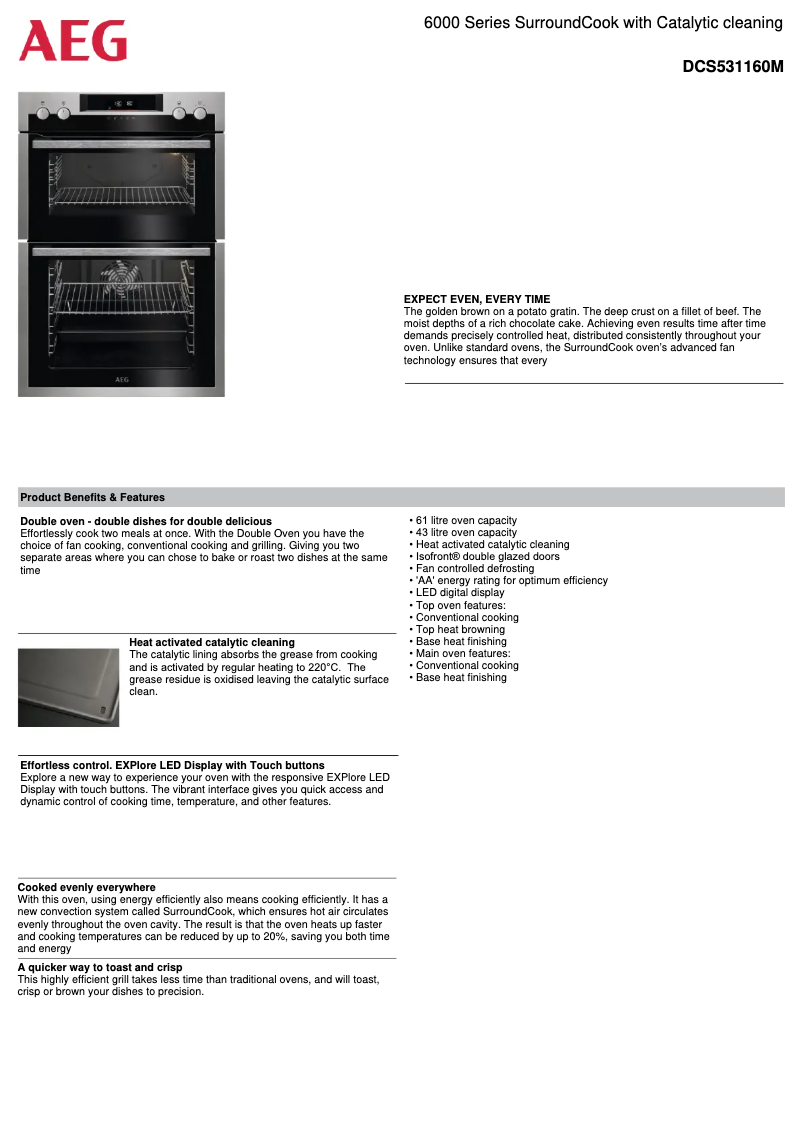 Imagen de la primera página del manual del dispositivo DCS531160M