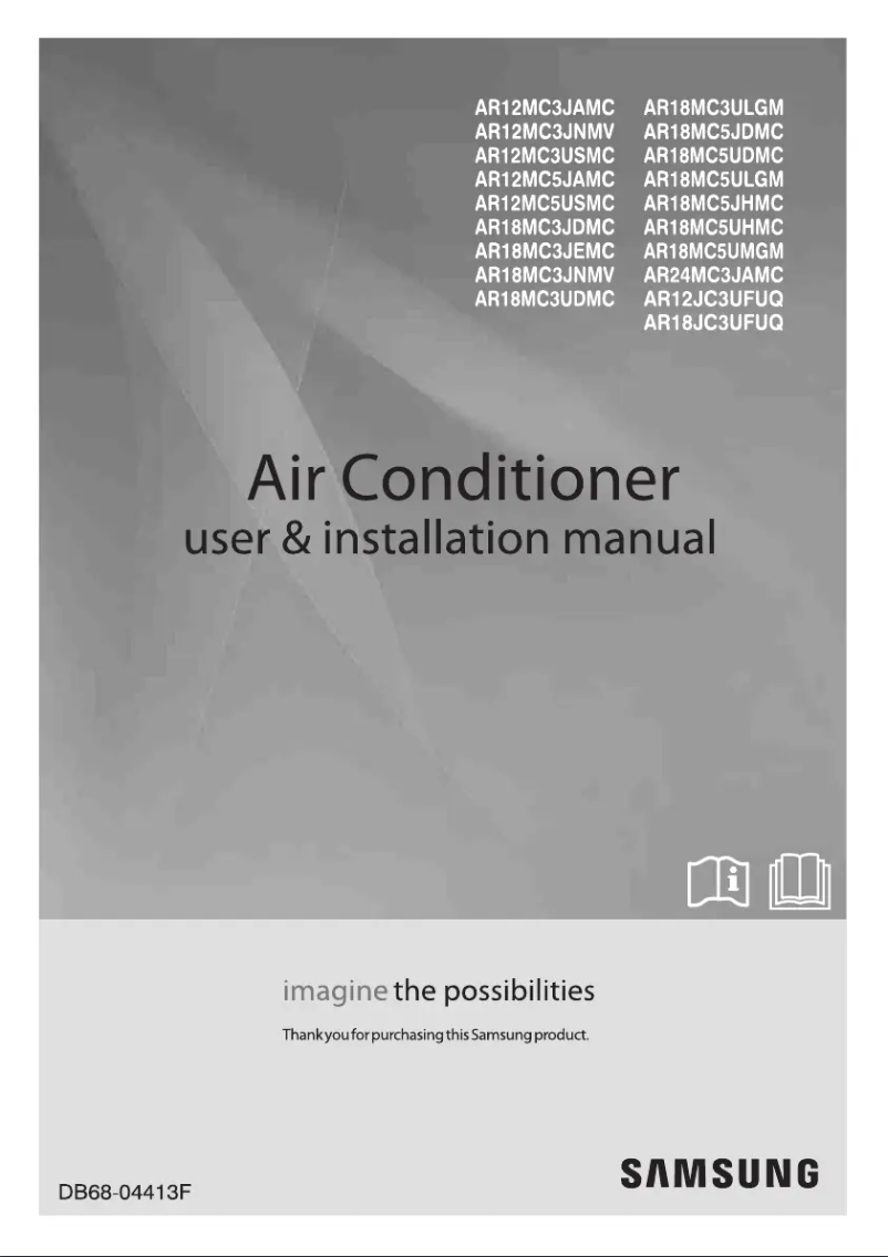 Imagen de la primera página del manual del dispositivo AR18MC3JNMVNNA