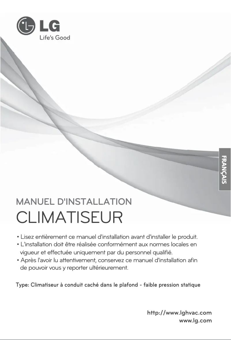 Página 1 del manual Manual de usuario LG ARNU243B2G2