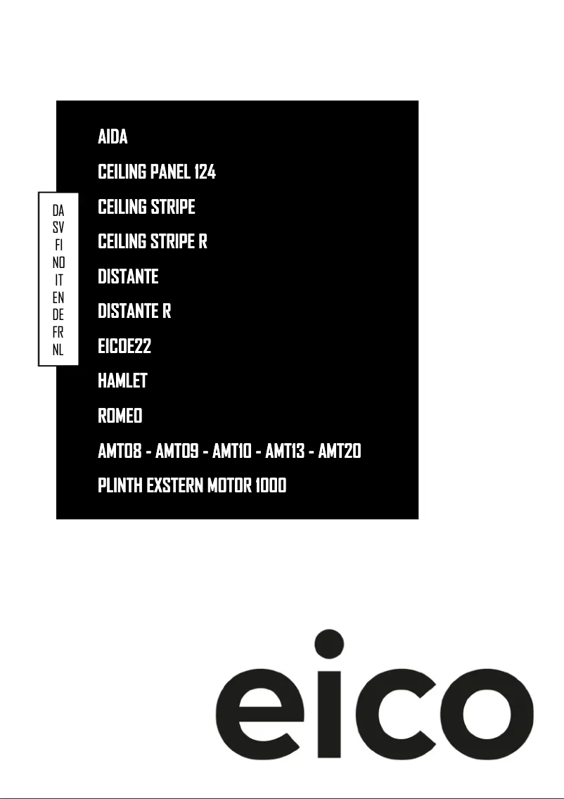 Página 1 del manual Manual de usuario Eico Hamlet 60 N ECO