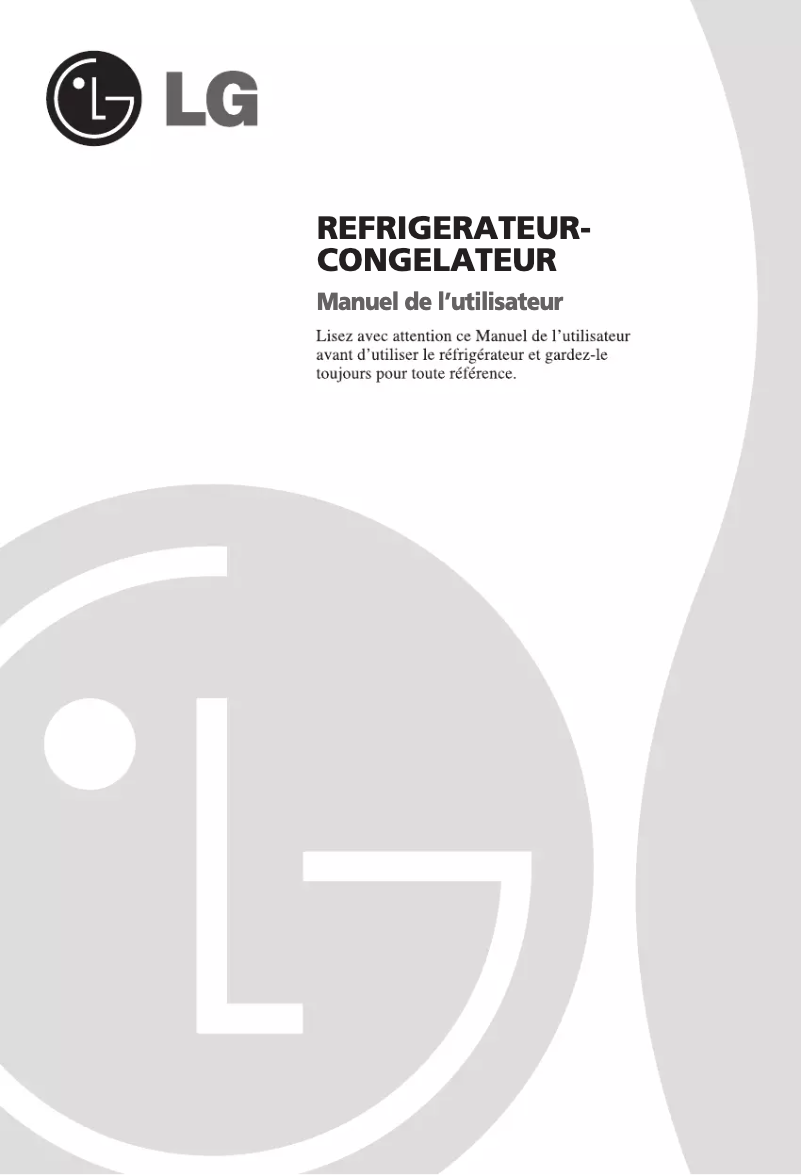 Imagen de la primera página del manual del dispositivo GR-389BVQ