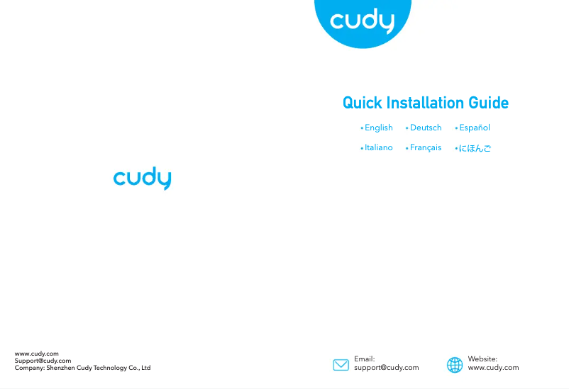 Imagen de la primera página del manual del dispositivo WU1400