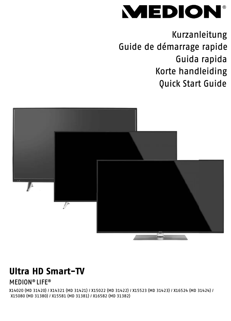 Página nº 1 - Manual de usuario Medion LIFE X15581 (MD 31381)