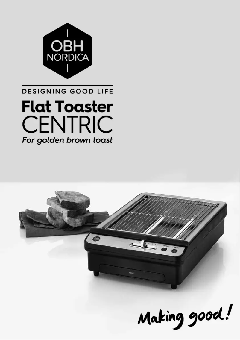 Página nº 1 - Manual de usuario OBH Nordica Centric 2637