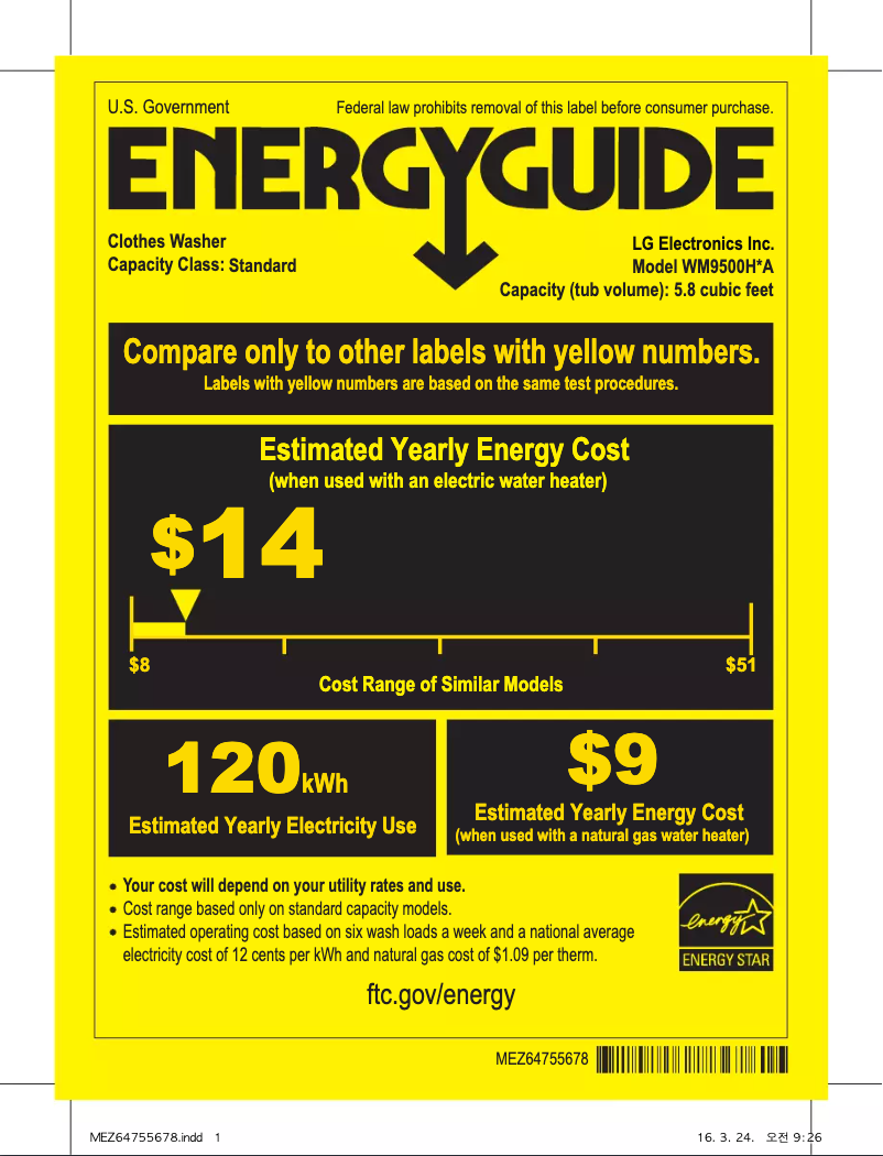 Imagen de la primera página del manual del dispositivo WM9500H