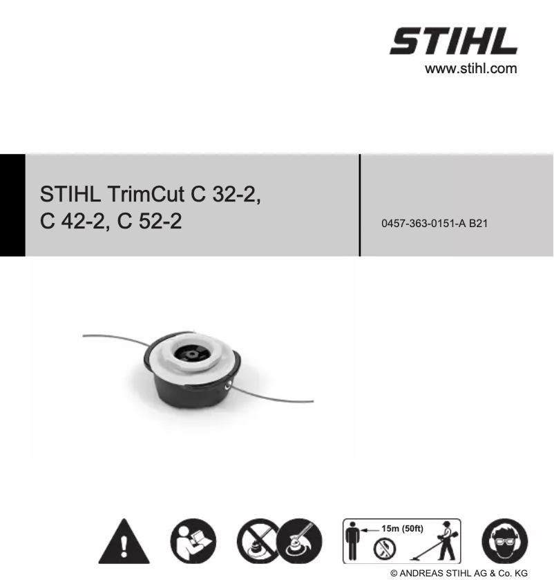 Página 1 del manual Manual de usuario Stihl TrimCut C 32-2