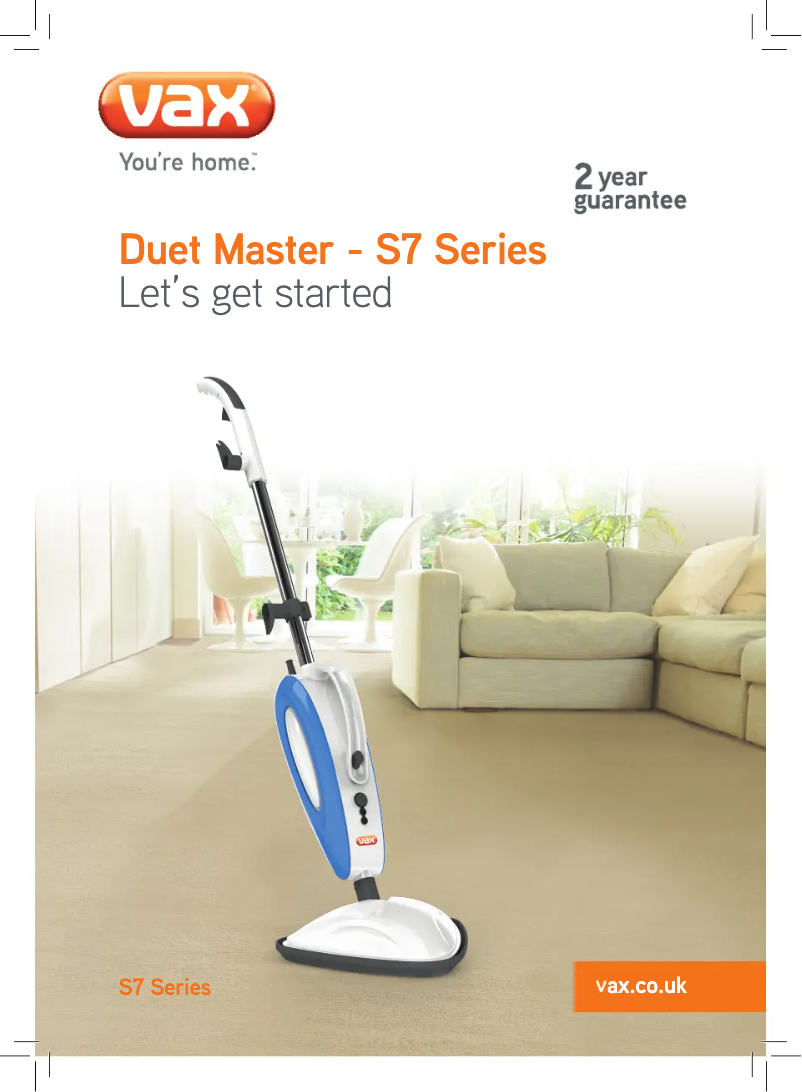 Página nº 1 - Manual de usuario Vax Total Home Master 2-In-1 S7