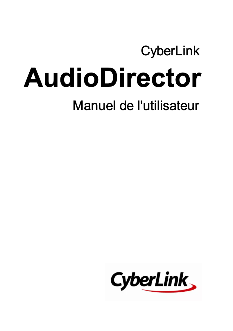 Imagen de la primera página del manual del dispositivo AudioDirector 4
