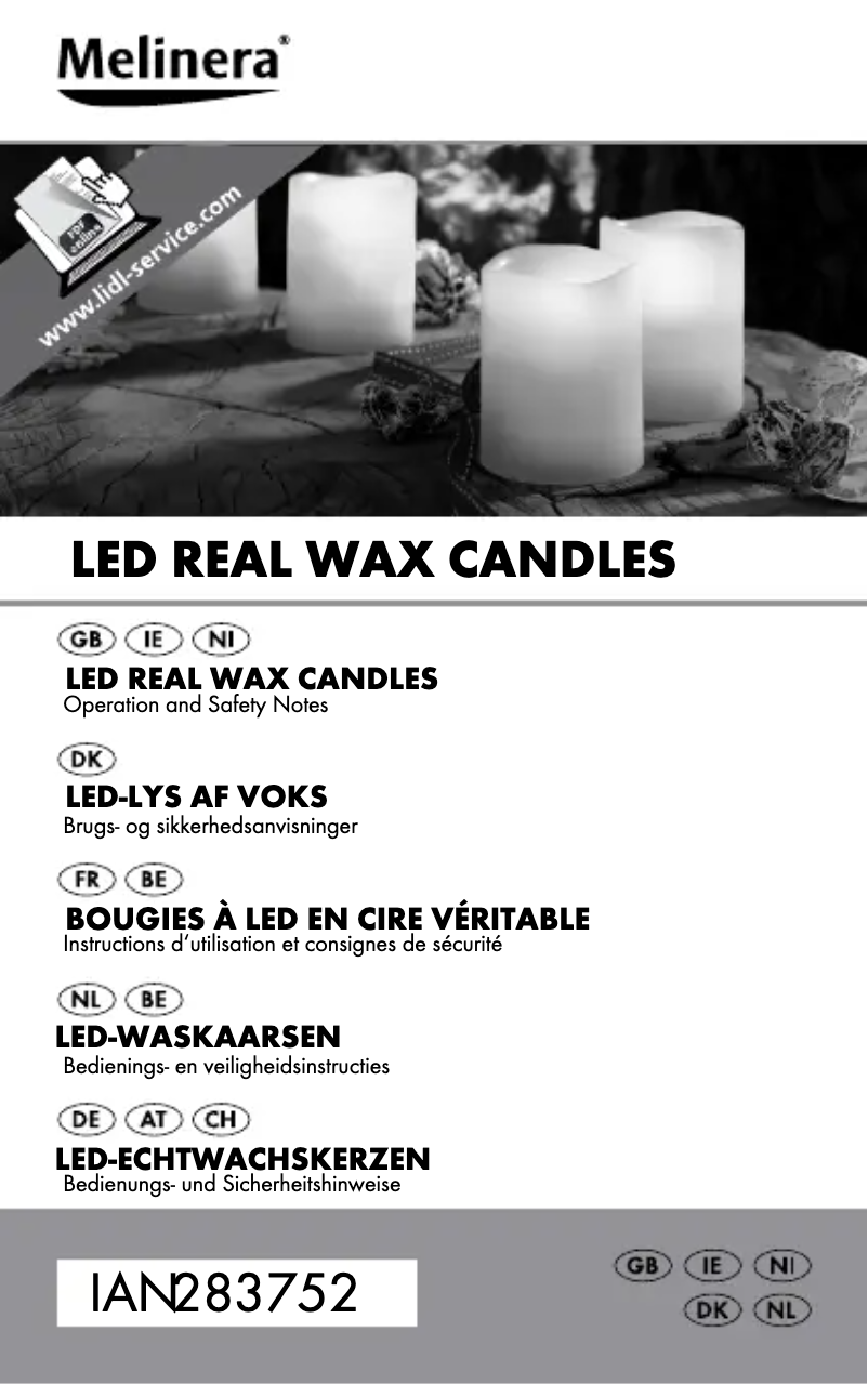 Página 1 del manual Manual de usuario Melinera IAN 283752