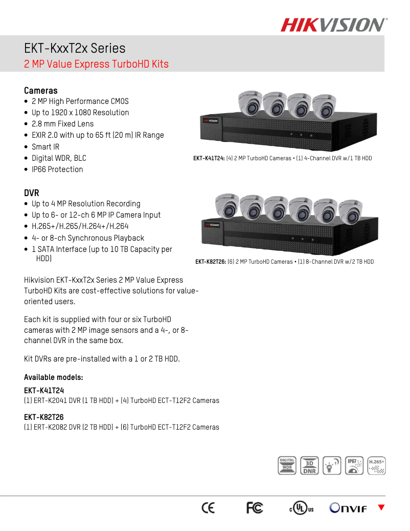 Página 1 del manual Manual de usuario Hikvision EKT-K82T26