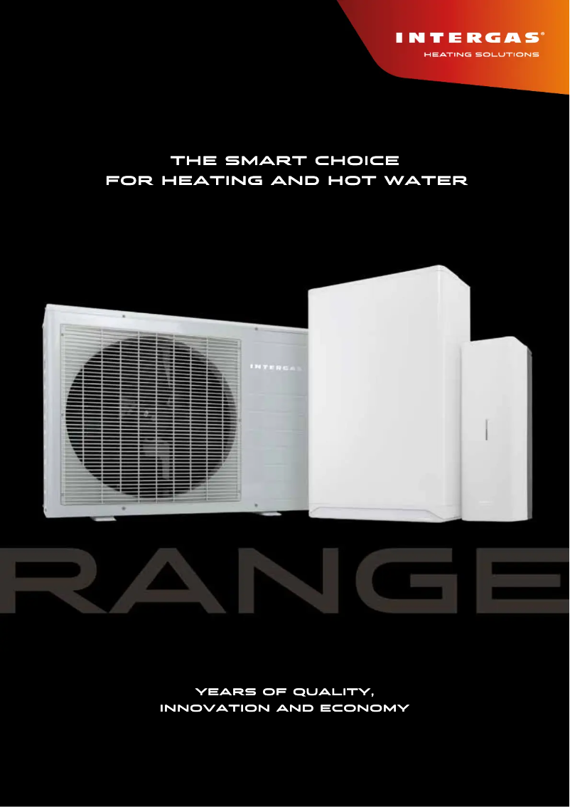 Página 1 del manual Folleto Intergas Combi Compact ECO RF 36